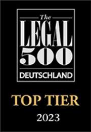 Legal500 Top Tier 2023